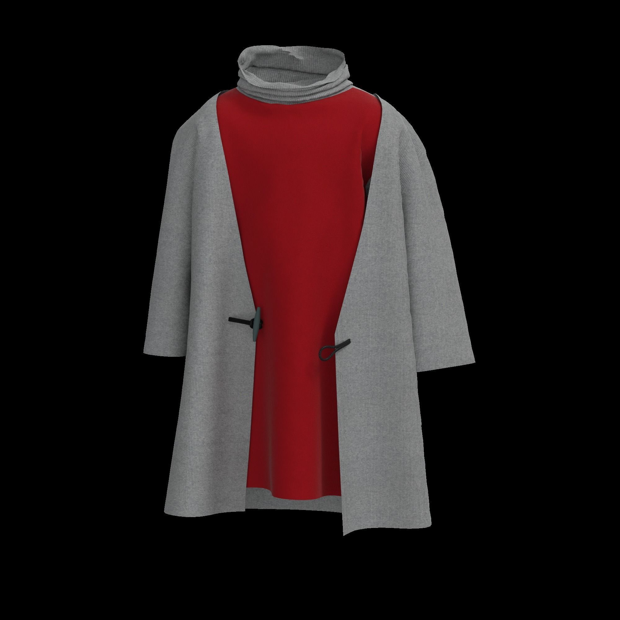 41 KIDS AND BABIES CLOTHES 3D MODELS Low-poly 3D model_34