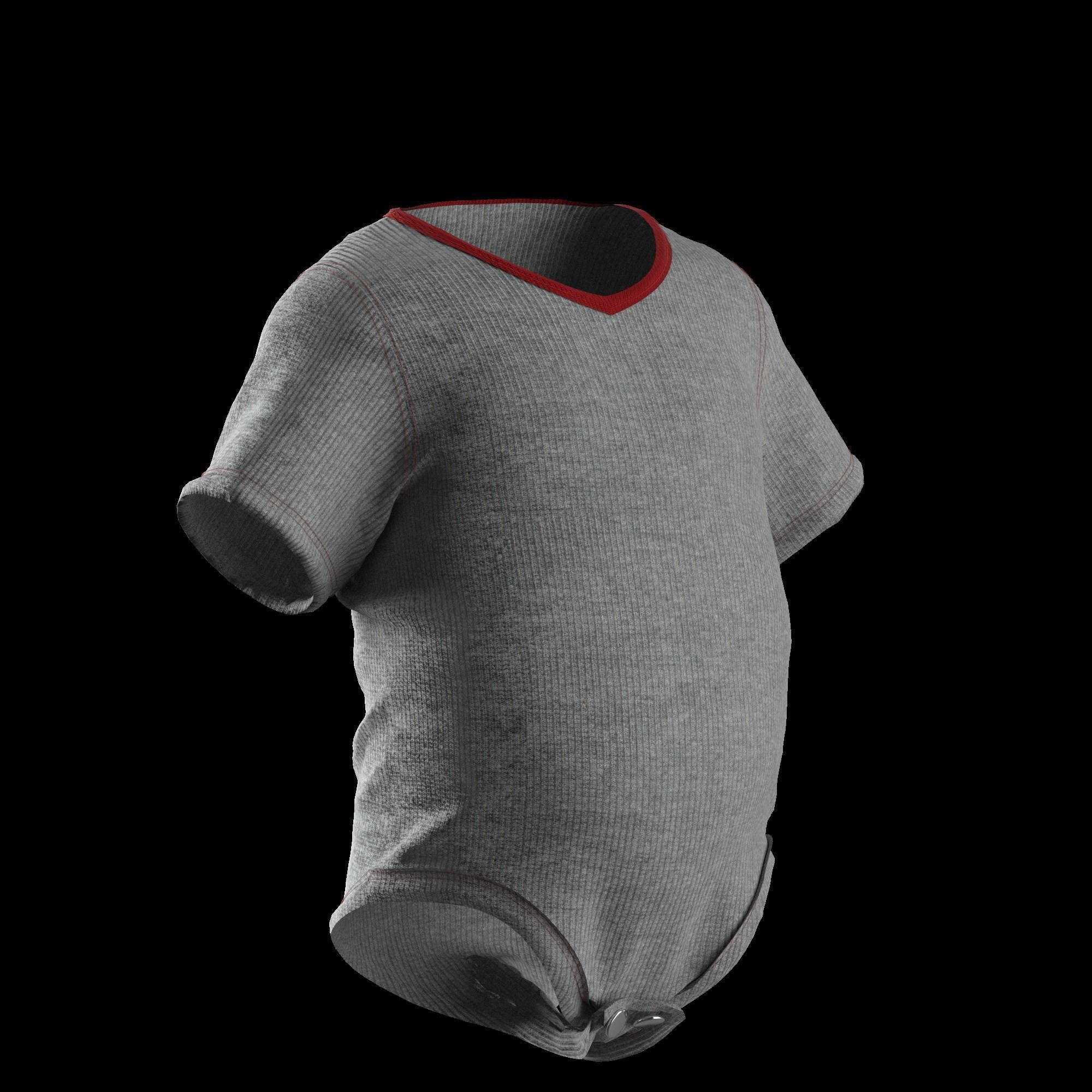 41 KIDS AND BABIES CLOTHES 3D MODELS Low-poly 3D model_41