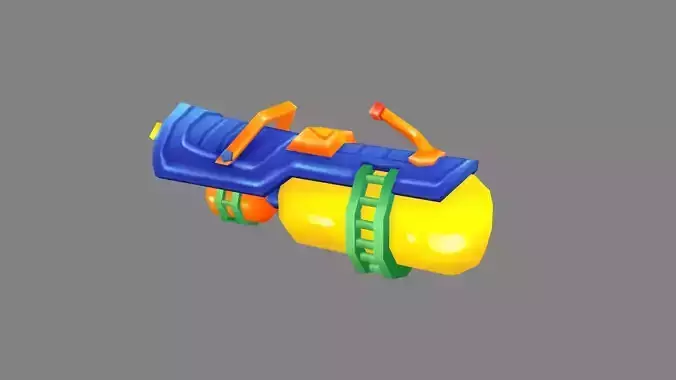 Cartoon toy water gun - plastic gun