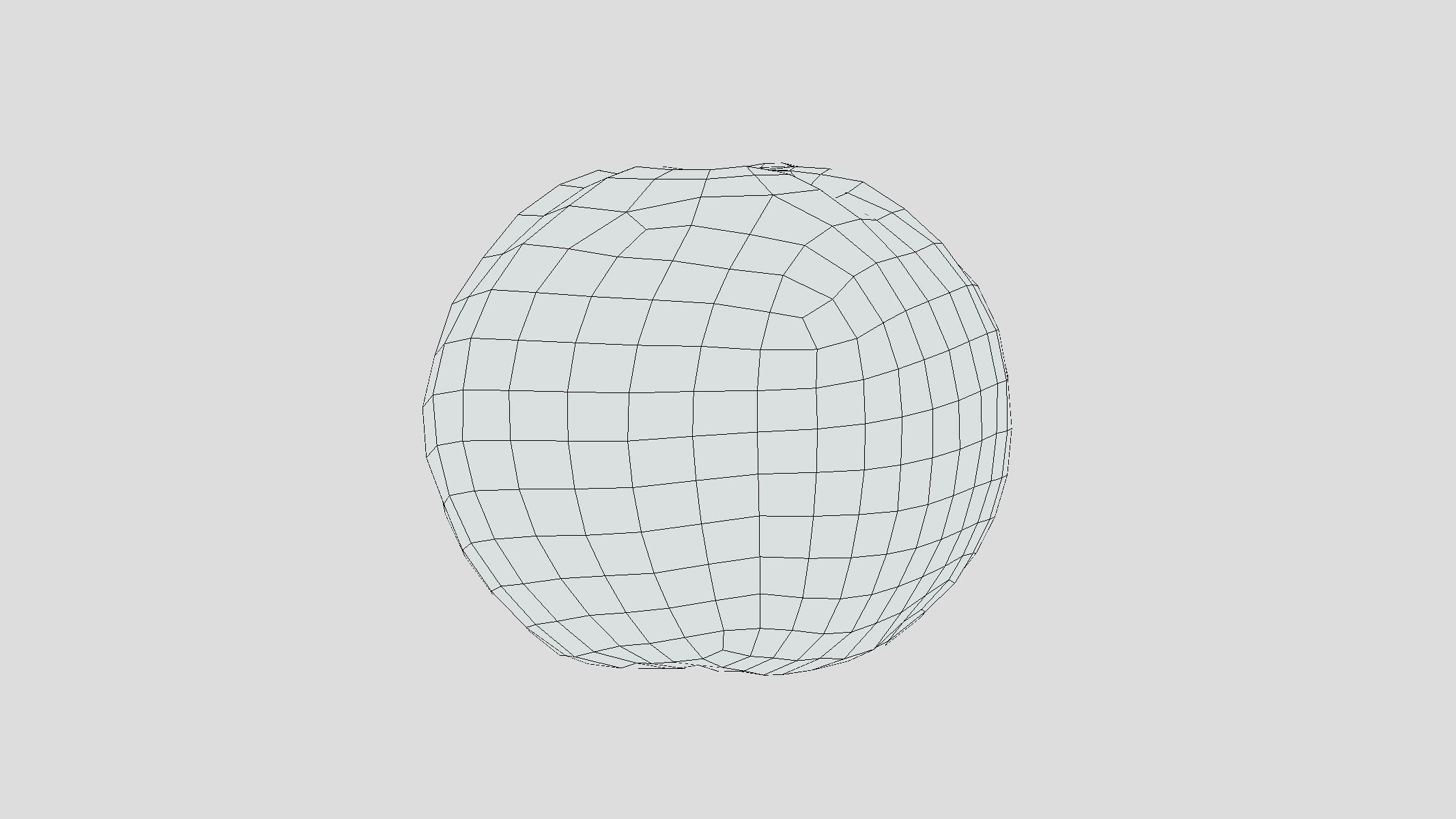 Tangerine Low Poly Low-poly 3D model_3