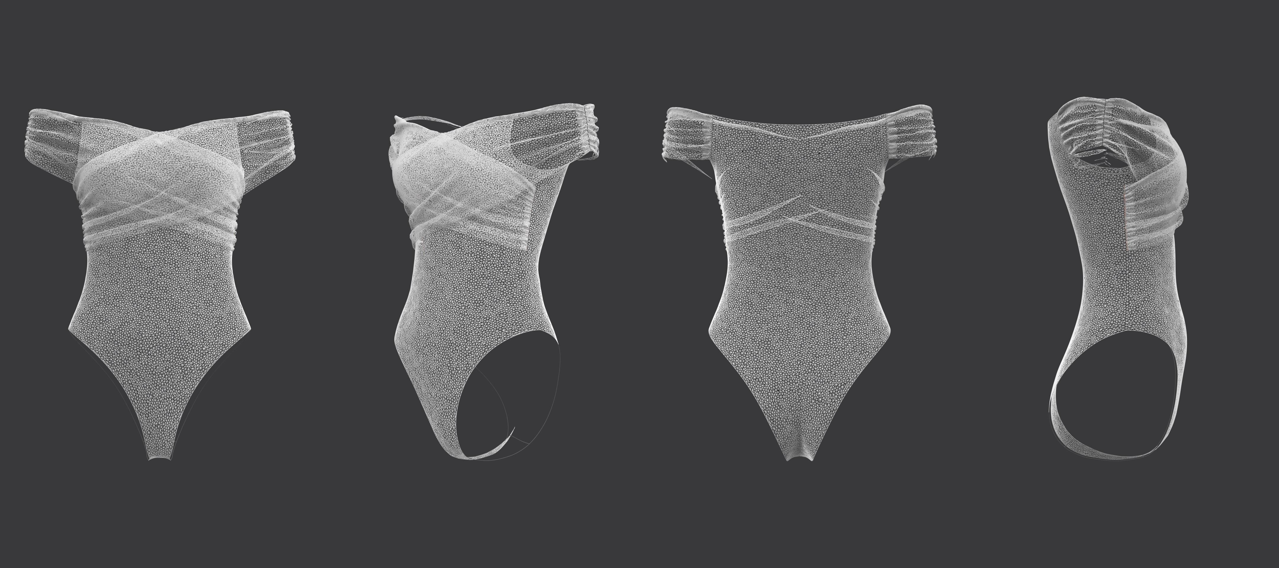 Cross Bodysuit 3D model_12