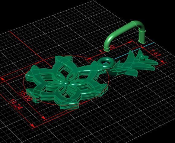 Nenya pendant the second version 3D print model_7