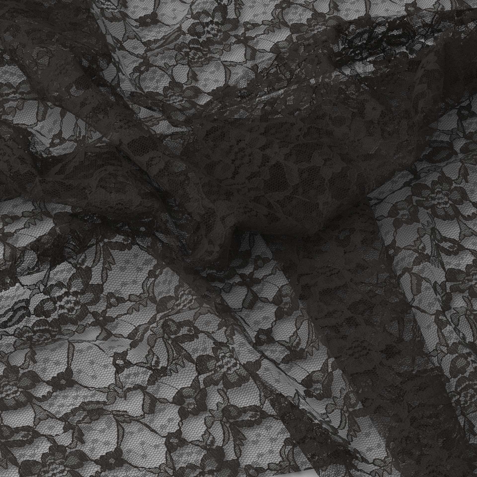 Open Back Lace Bodysuit 3D model_9