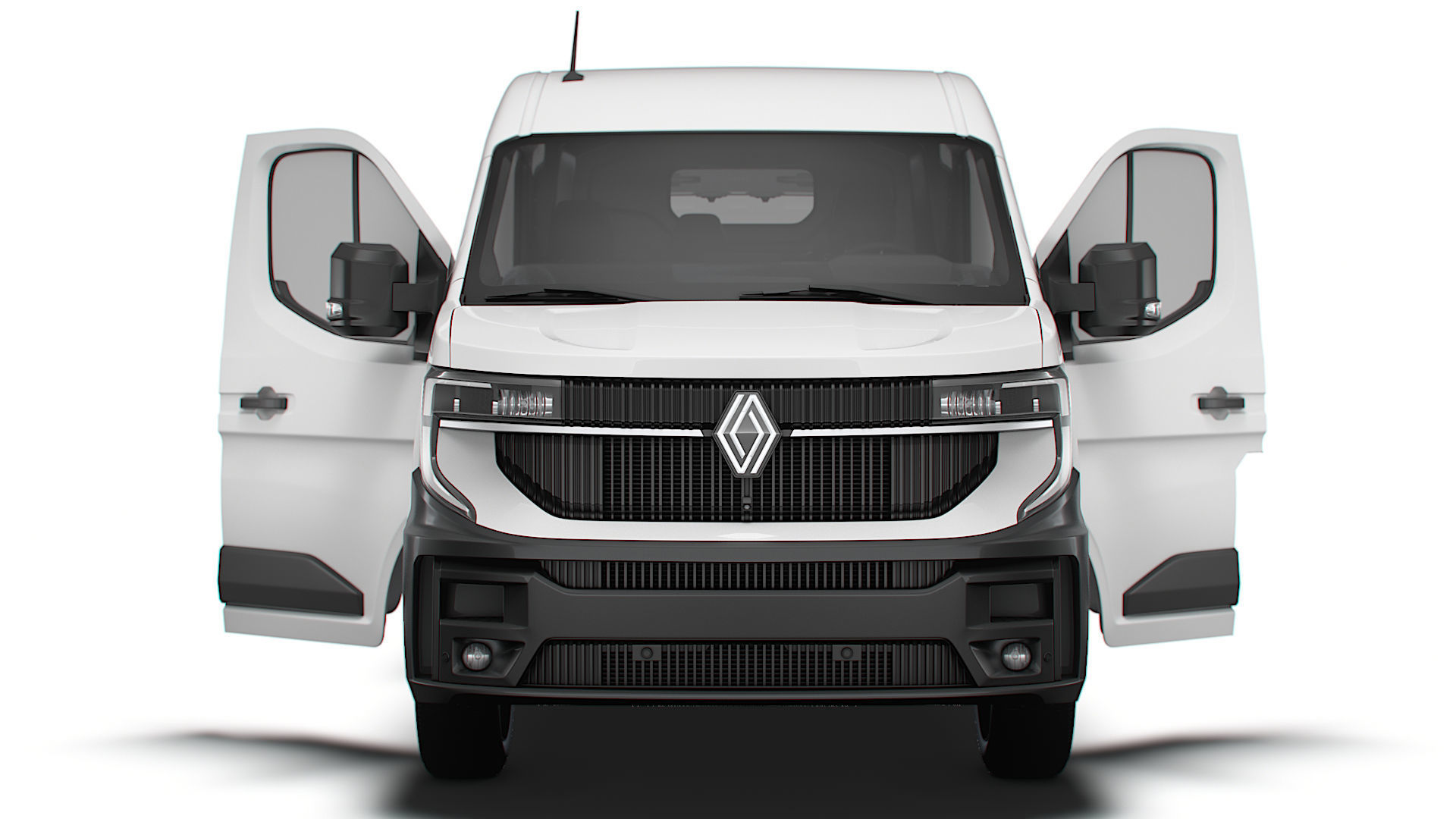 Renault Master L3H2 Van HQ Interior 2024 3D model_6