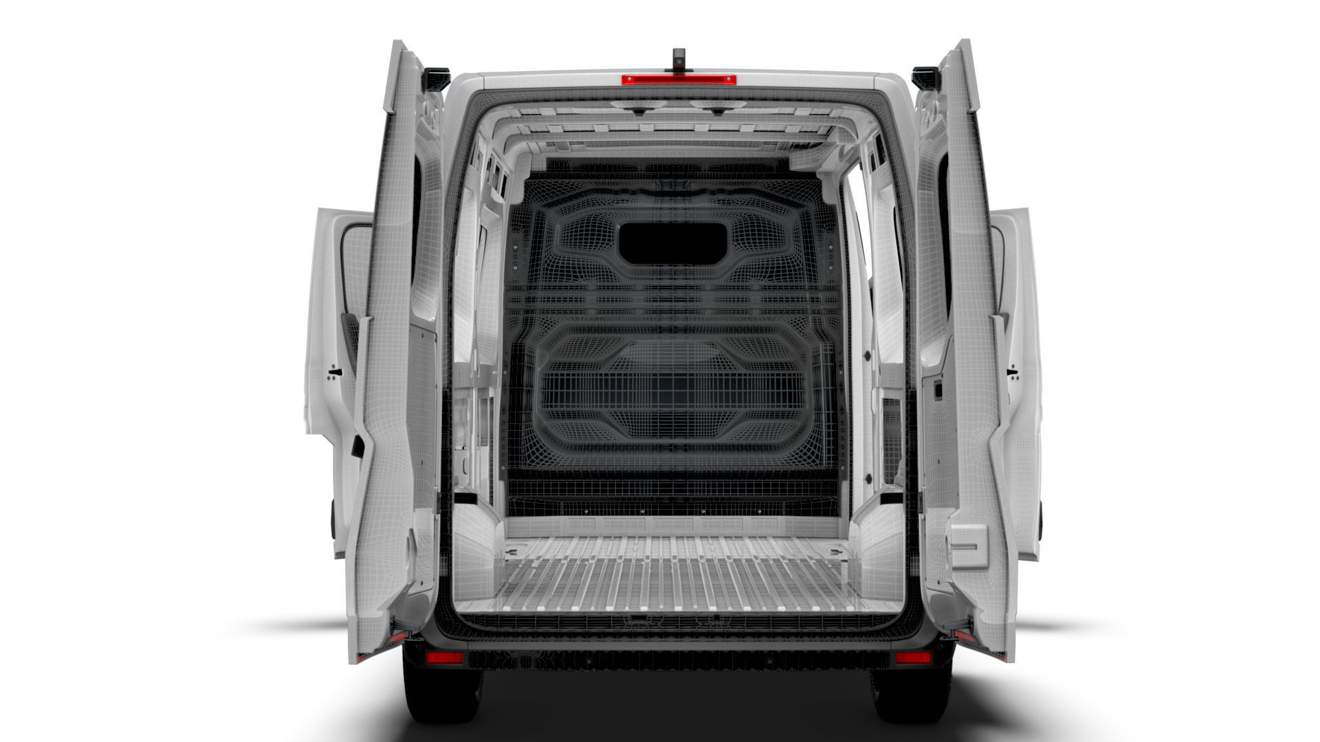 Renault Master L3H2 Van HQ Interior 2024 3D model_25