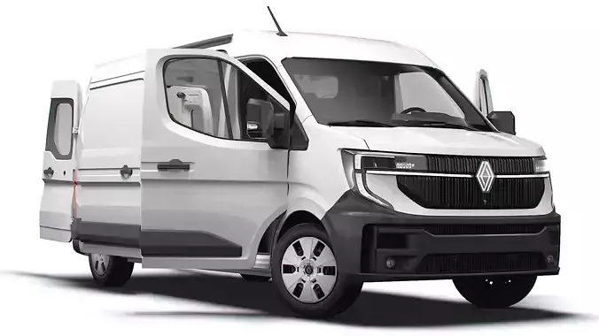 Renault Master L3H2 Van HQ Interior 2024