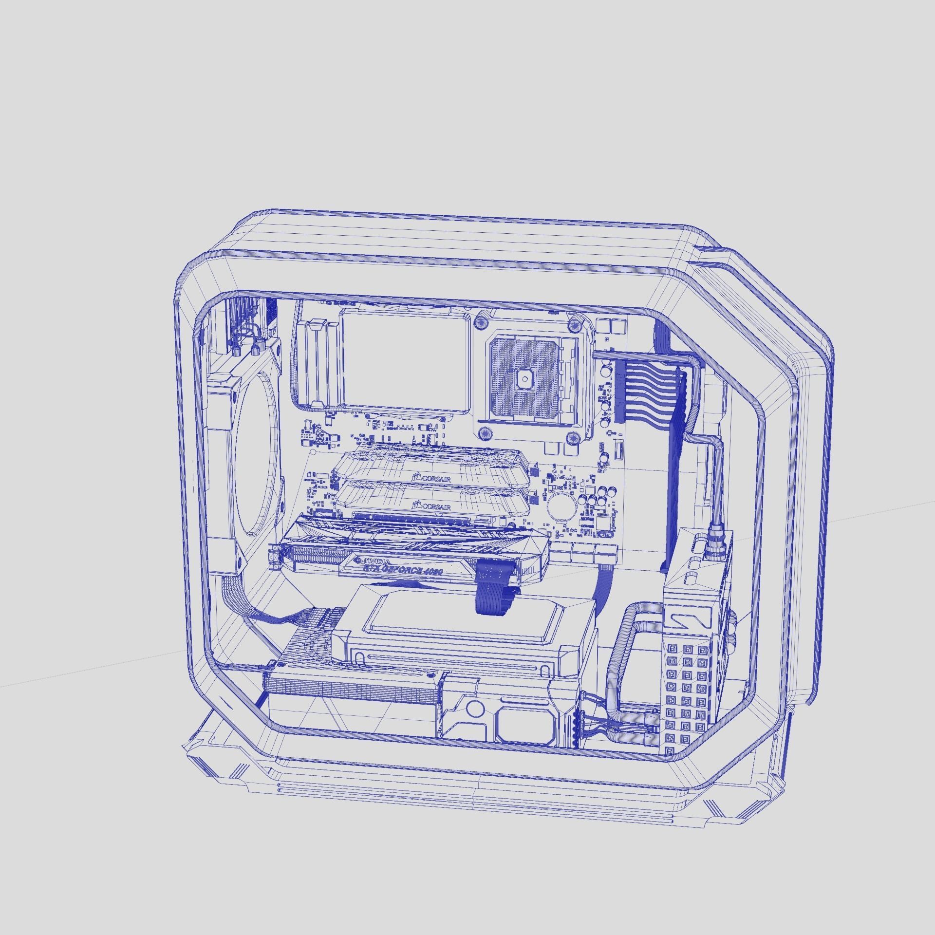 Cyberpunk CPU NFT 3D model_17
