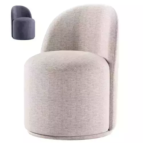 ENEA CHAISE PIVOTANTE Low-poly 3D model
