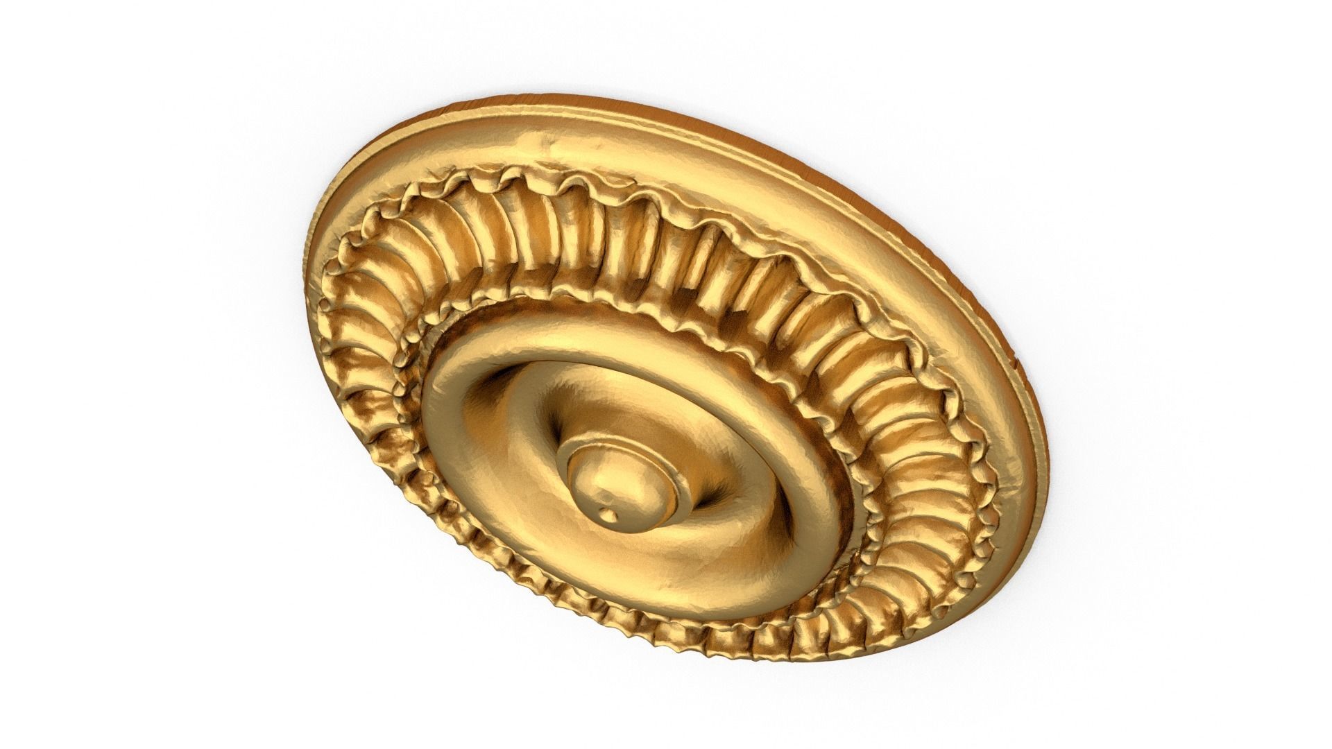 Classic carved decor ornament 514 3D print model_4