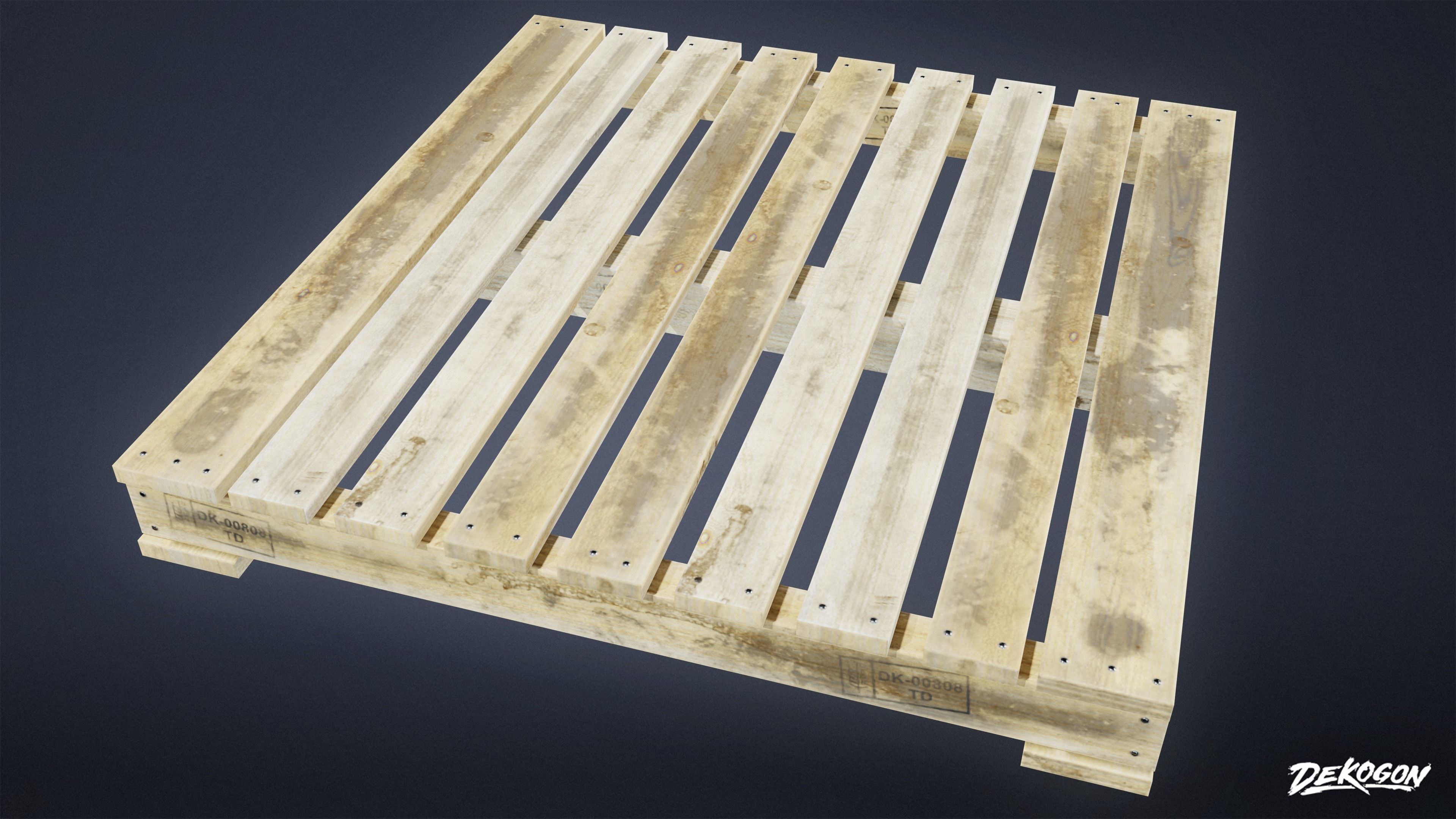 BANK HEIST - Silver Stack 01 - LOW POLY Low-poly 3D model_2