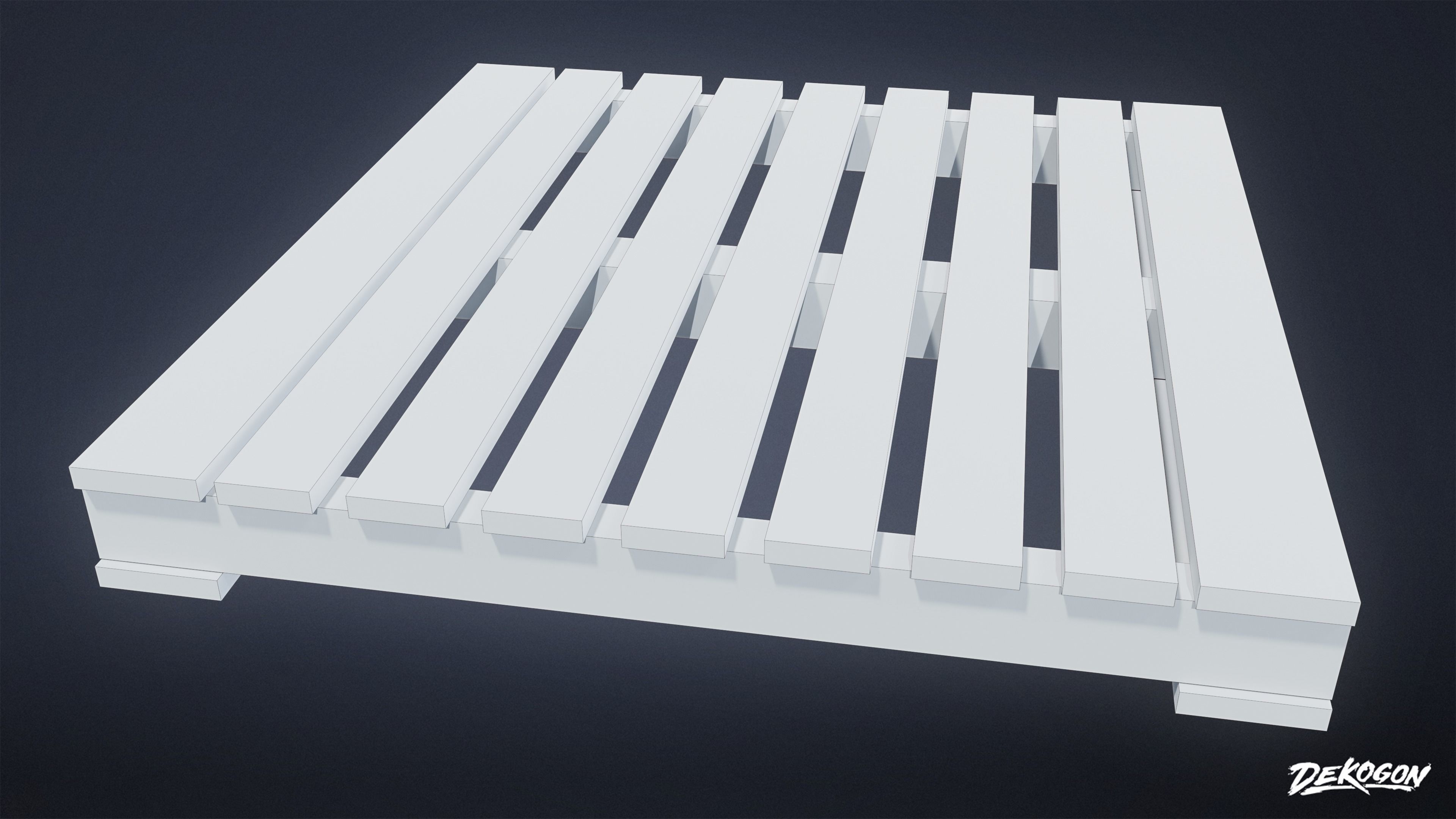 BANK HEIST - Silver Stack 01 - LOW POLY Low-poly 3D model_18