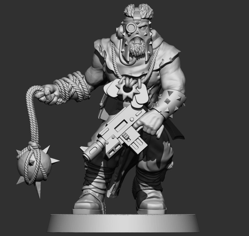 CULTIST 5 3D print model_12