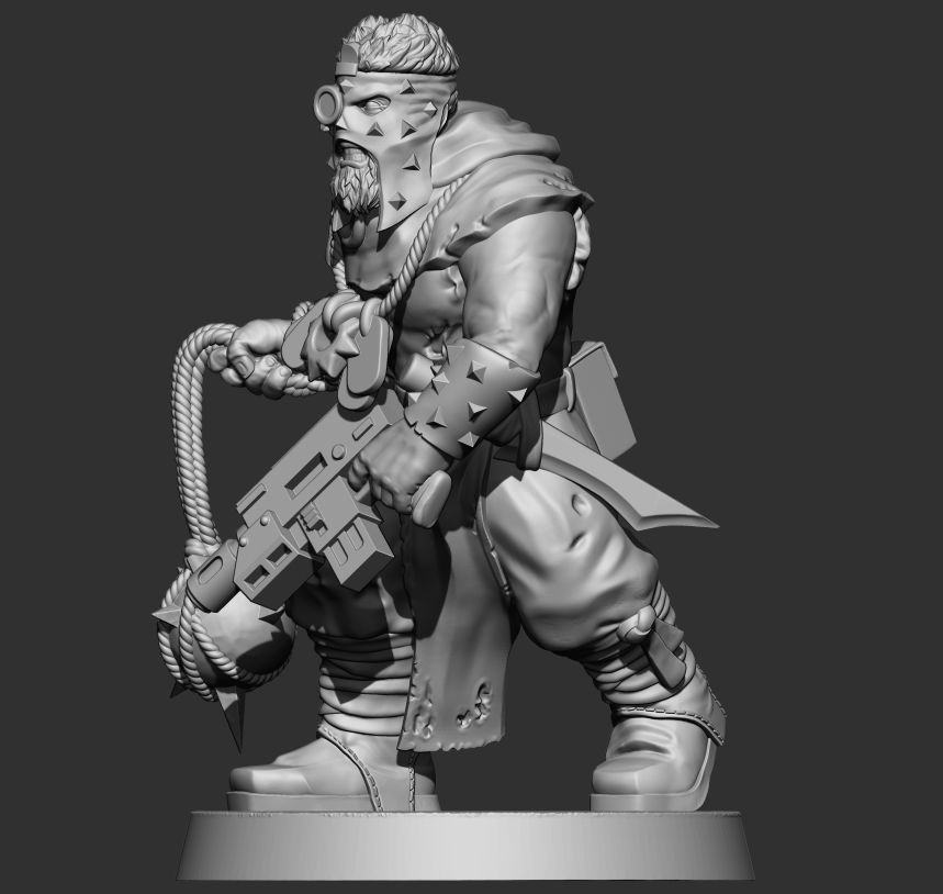 CULTIST 5 3D print model_13