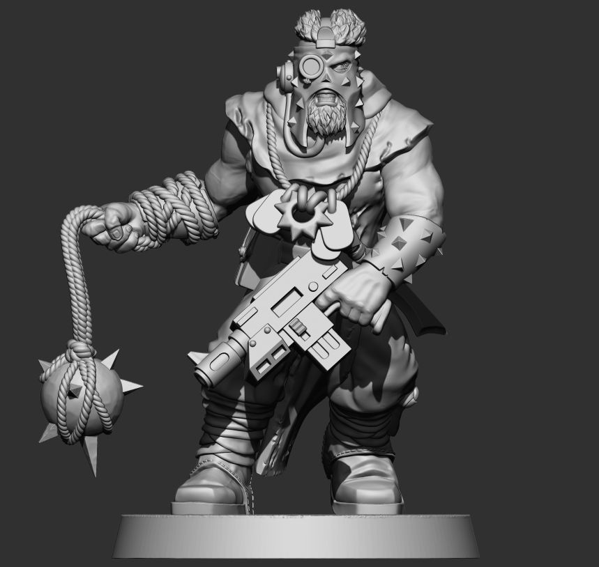 CULTIST 5 3D print model_4