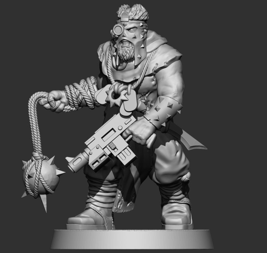 CULTIST 5 3D print model_1