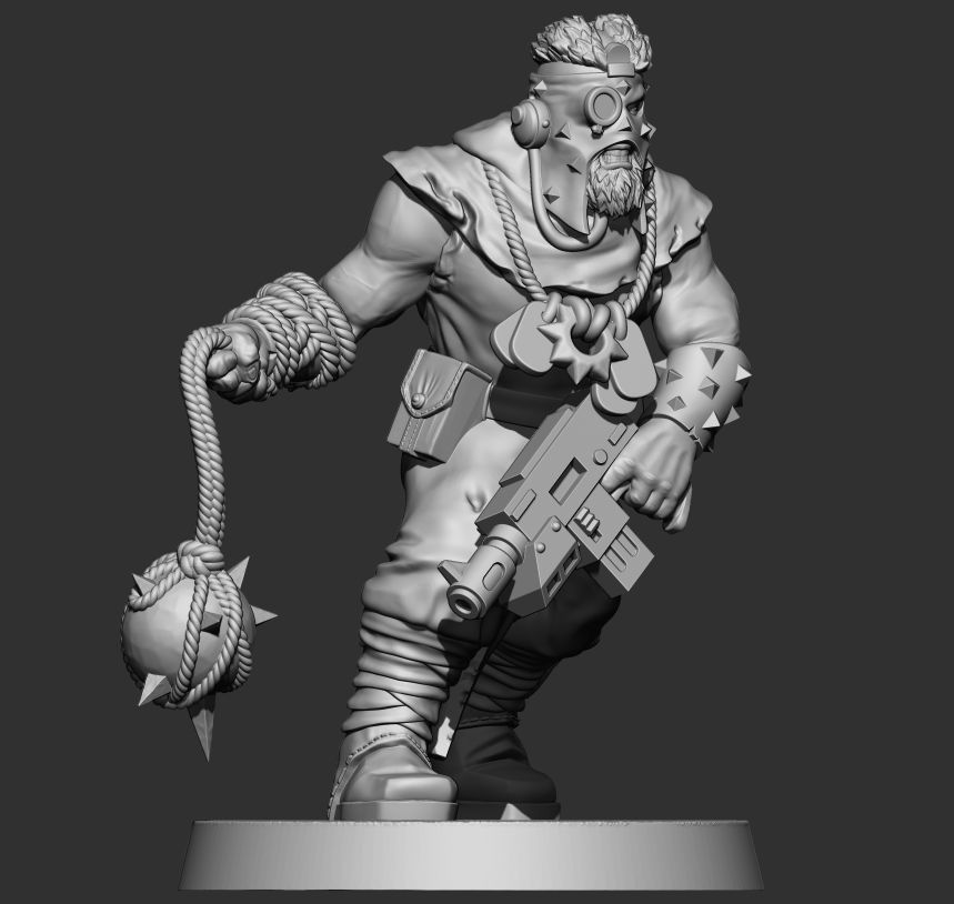 CULTIST 5 3D print model_9
