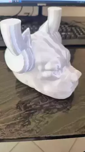 Kettlebell pitbull 5KG - cement or concrete 3D print model