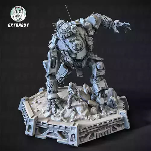 Giant Omnibus Static 100mm 3D print model