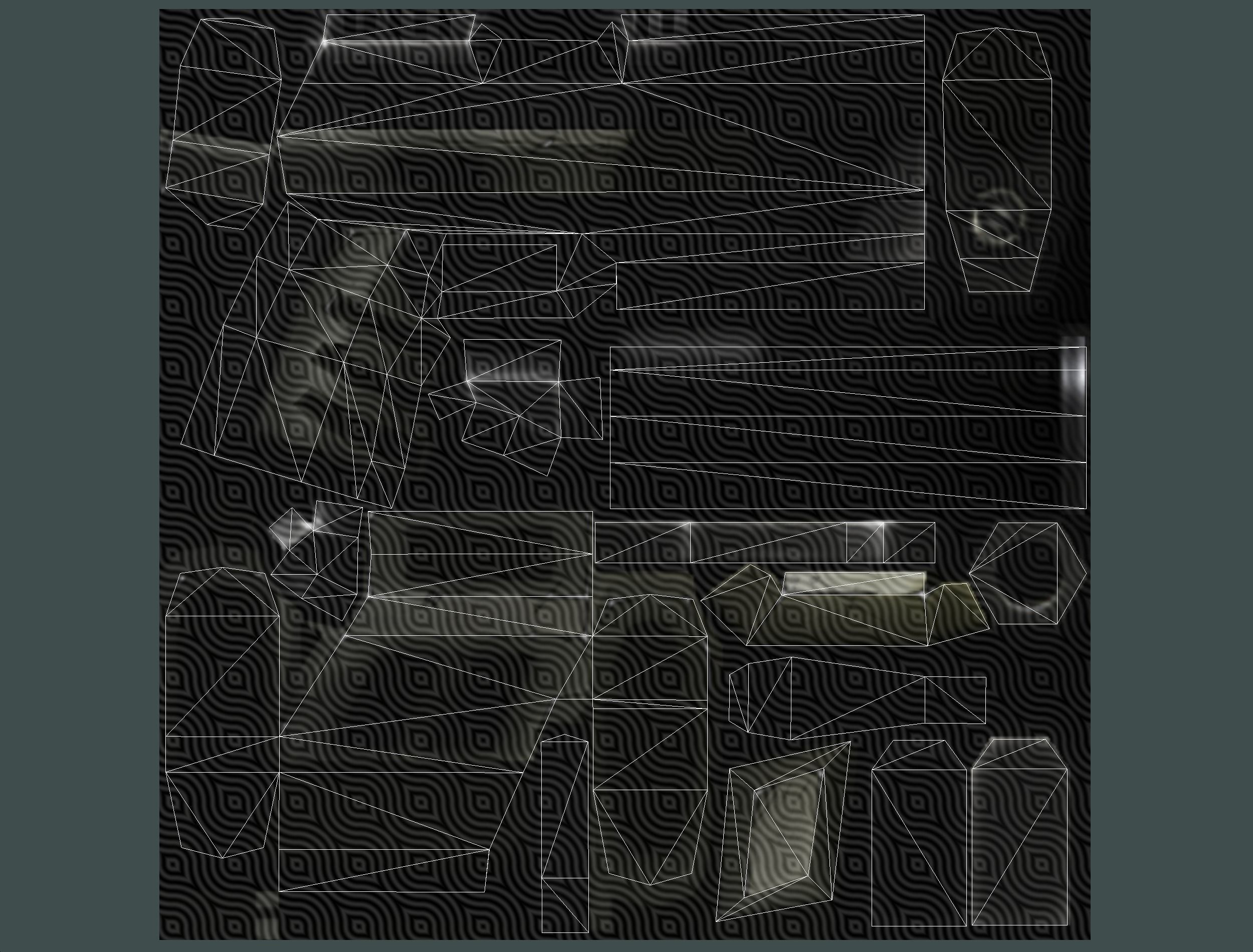 Male Cyborg Machine Gun Man with Automatic Rifle and Pistol Low-poly 3D model_69