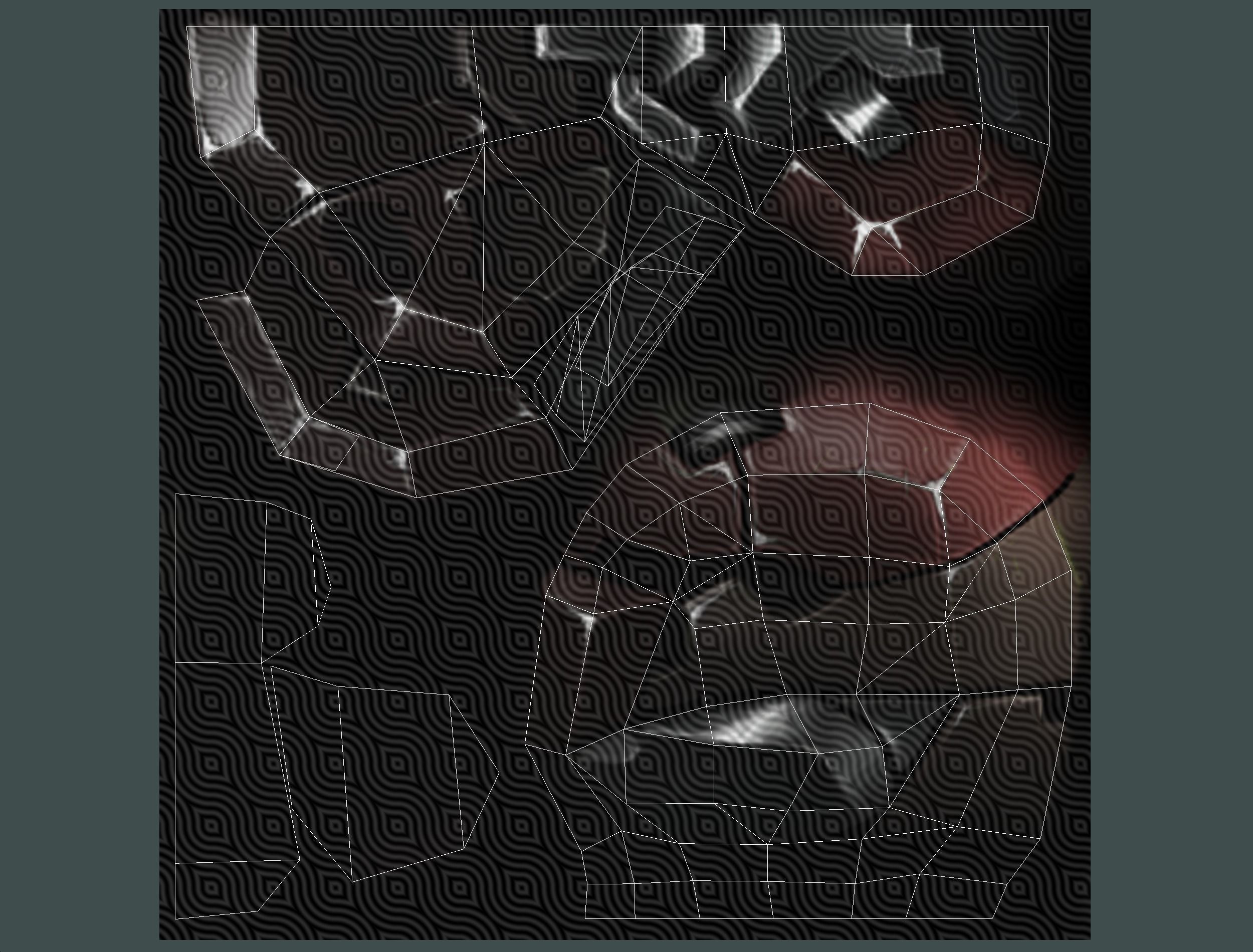 Male Cyborg Machine Gun Man with Automatic Rifle and Pistol Low-poly 3D model_68