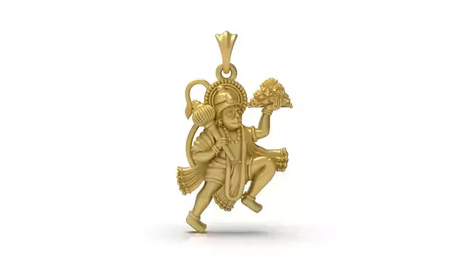 Hanuman pendant Artwork-87