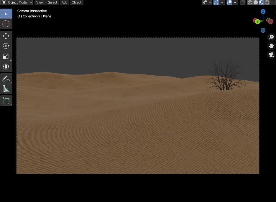 Realistic 3D Desert  HighQuality  for Animation Games  VR 3D model_2
