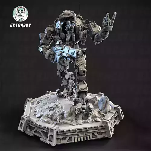 Giant Omnibus Poseable 100mm 3D print model