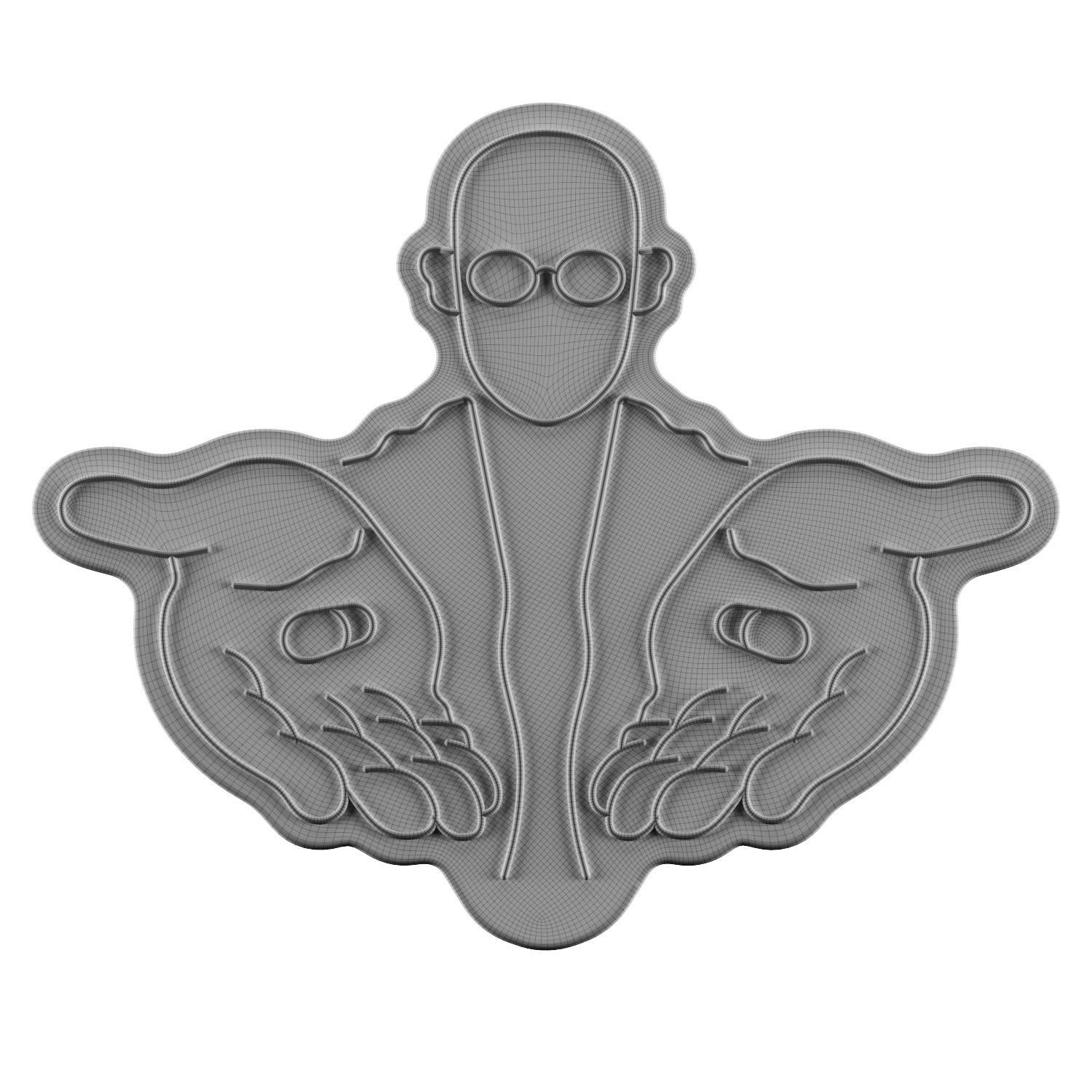 Matrix Neon Sign 3D model_2