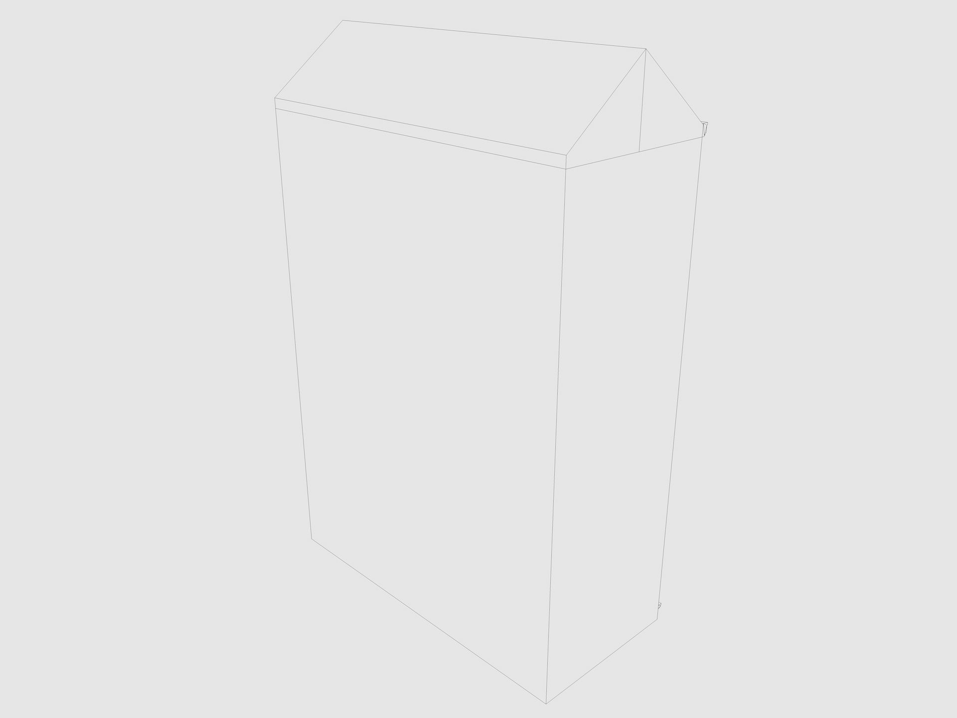 Cartoon Building 3 Low-poly 3D model_8