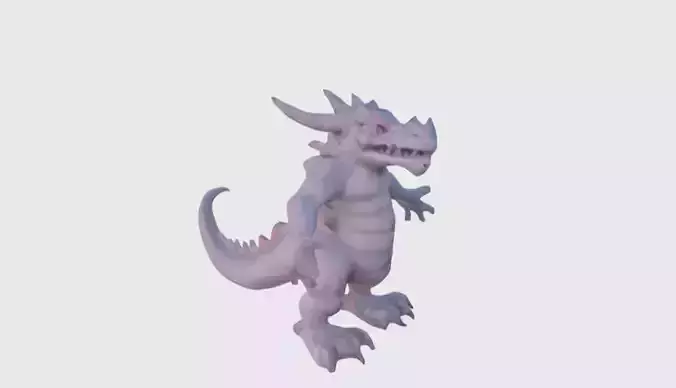 Cute Dragon Monster Character