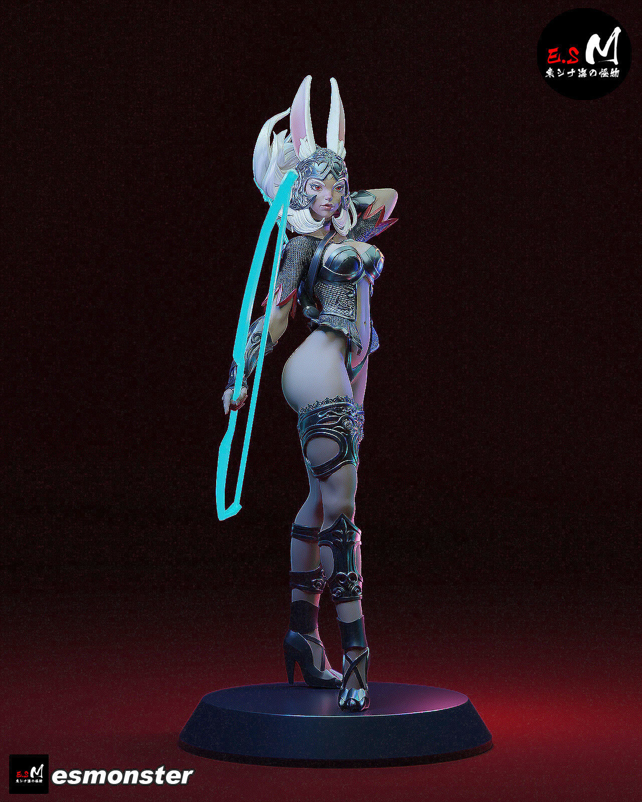 Fran Final Fantasy CHARACTER BY ESM 3D print model_6