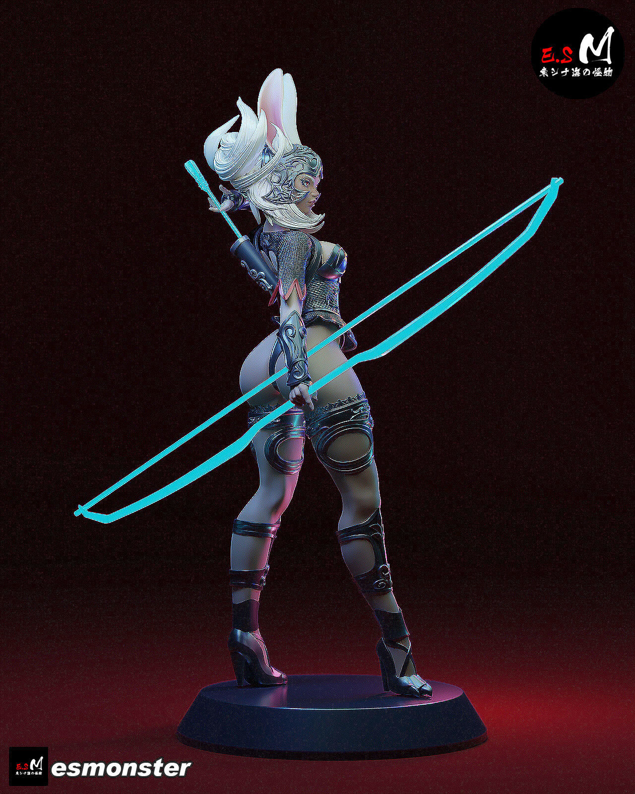 Fran Final Fantasy CHARACTER BY ESM 3D print model_7