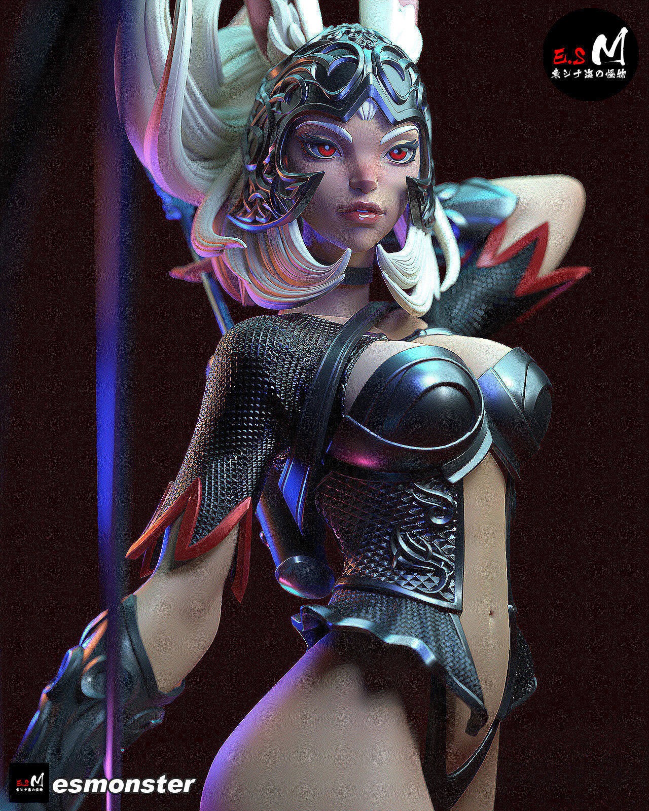 Fran Final Fantasy CHARACTER BY ESM 3D print model_18