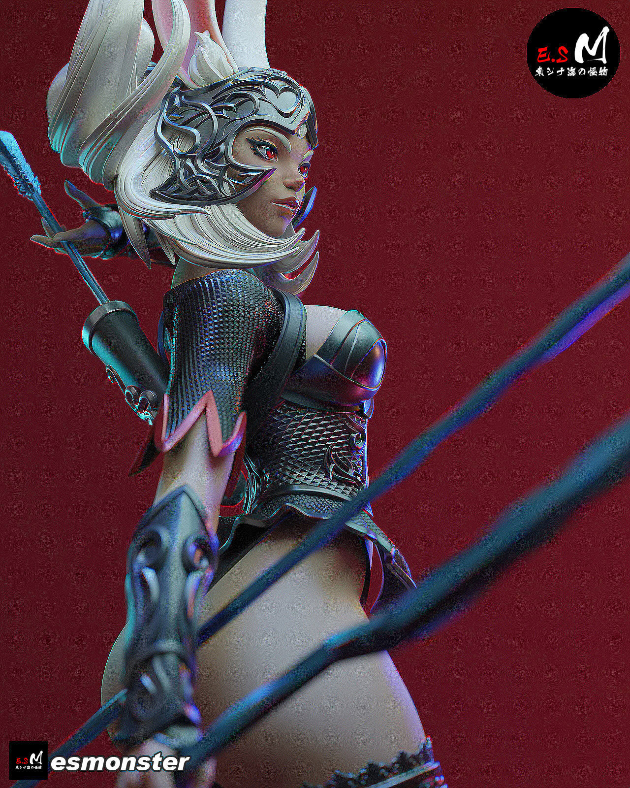 Fran Final Fantasy CHARACTER BY ESM 3D print model_19
