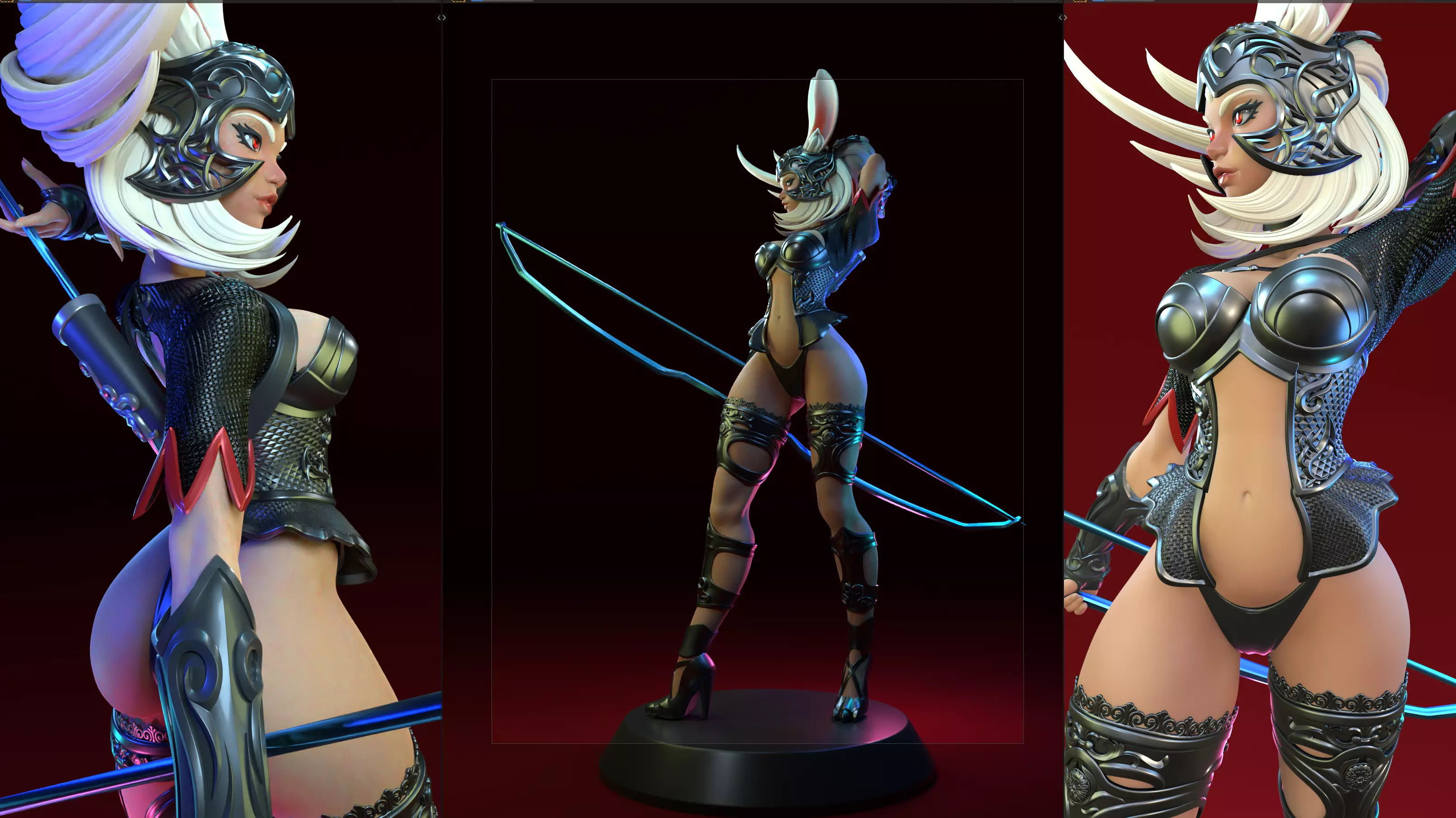 Fran Final Fantasy CHARACTER BY ESM 3D print model_1