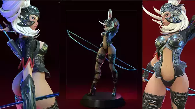 Fran Final Fantasy CHARACTER BY ESM