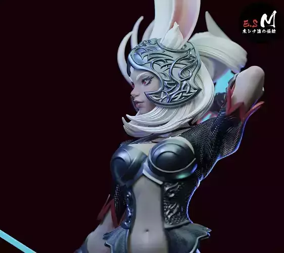 Fran Final Fantasy CHARACTER BY ESM 3D print model