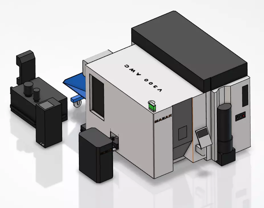 MAZAK V300AWC 3D MODEL 3D model