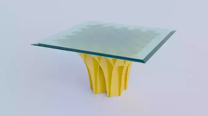 Cathedral Table LOWPOLY