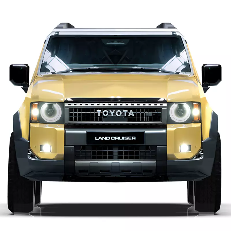 Land Cruiser 2025 Low-poly 3D model