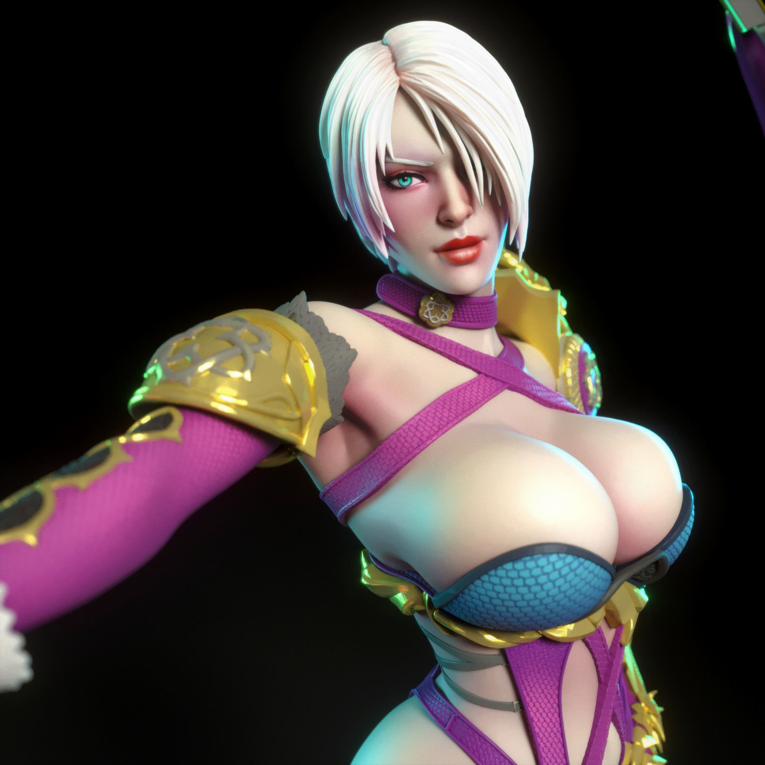 Ivy Valentine from Soul Calibur 3D print model_10
