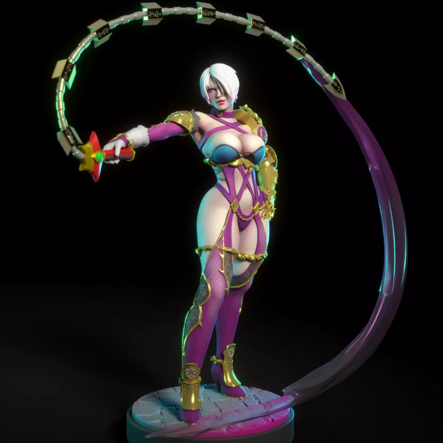Ivy Valentine from Soul Calibur 3D print model_0