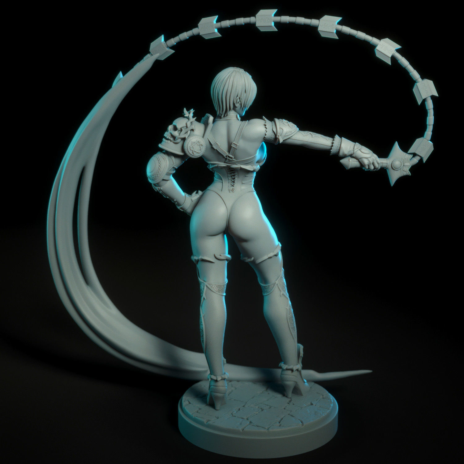 Ivy Valentine from Soul Calibur 3D print model_13