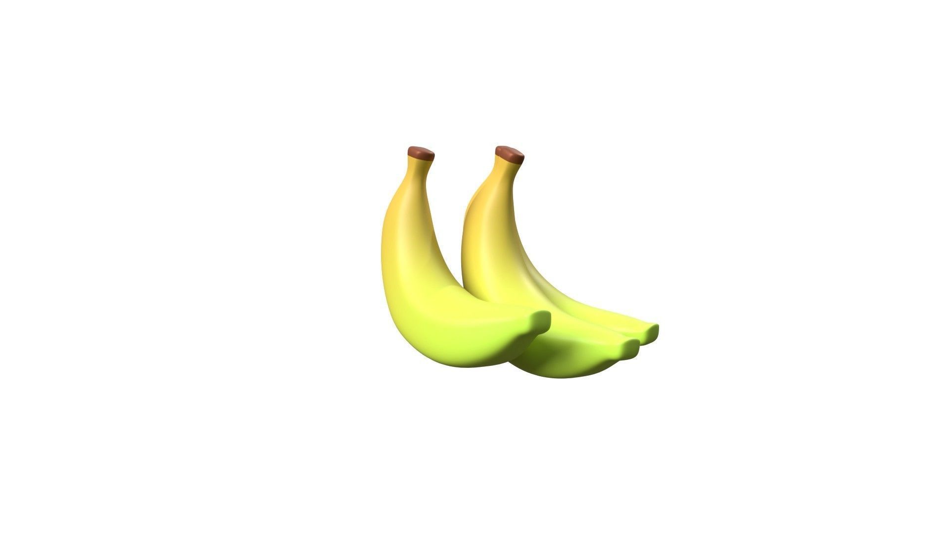 Banana Fruit 3D model_16
