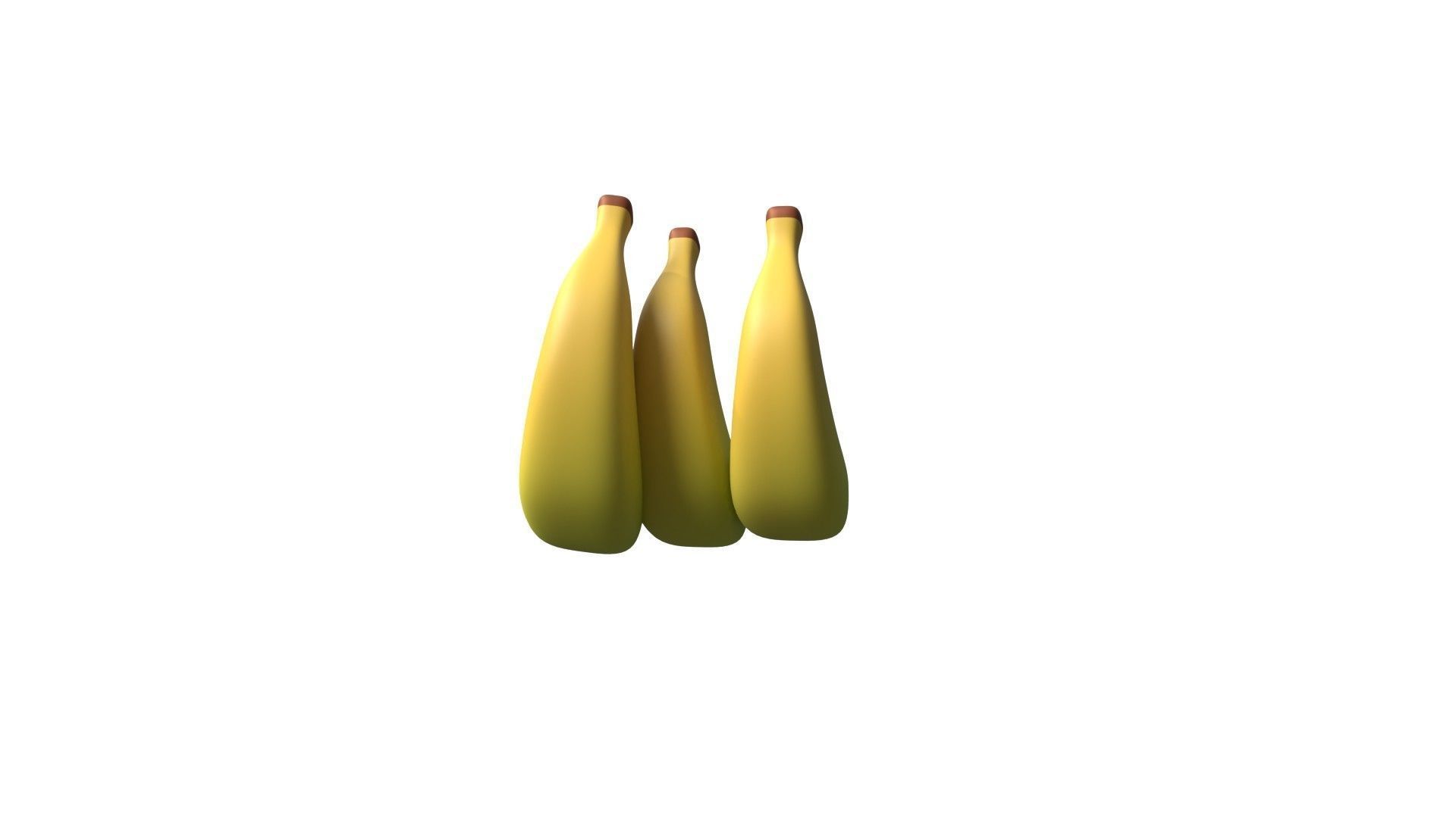Banana Fruit 3D model_9