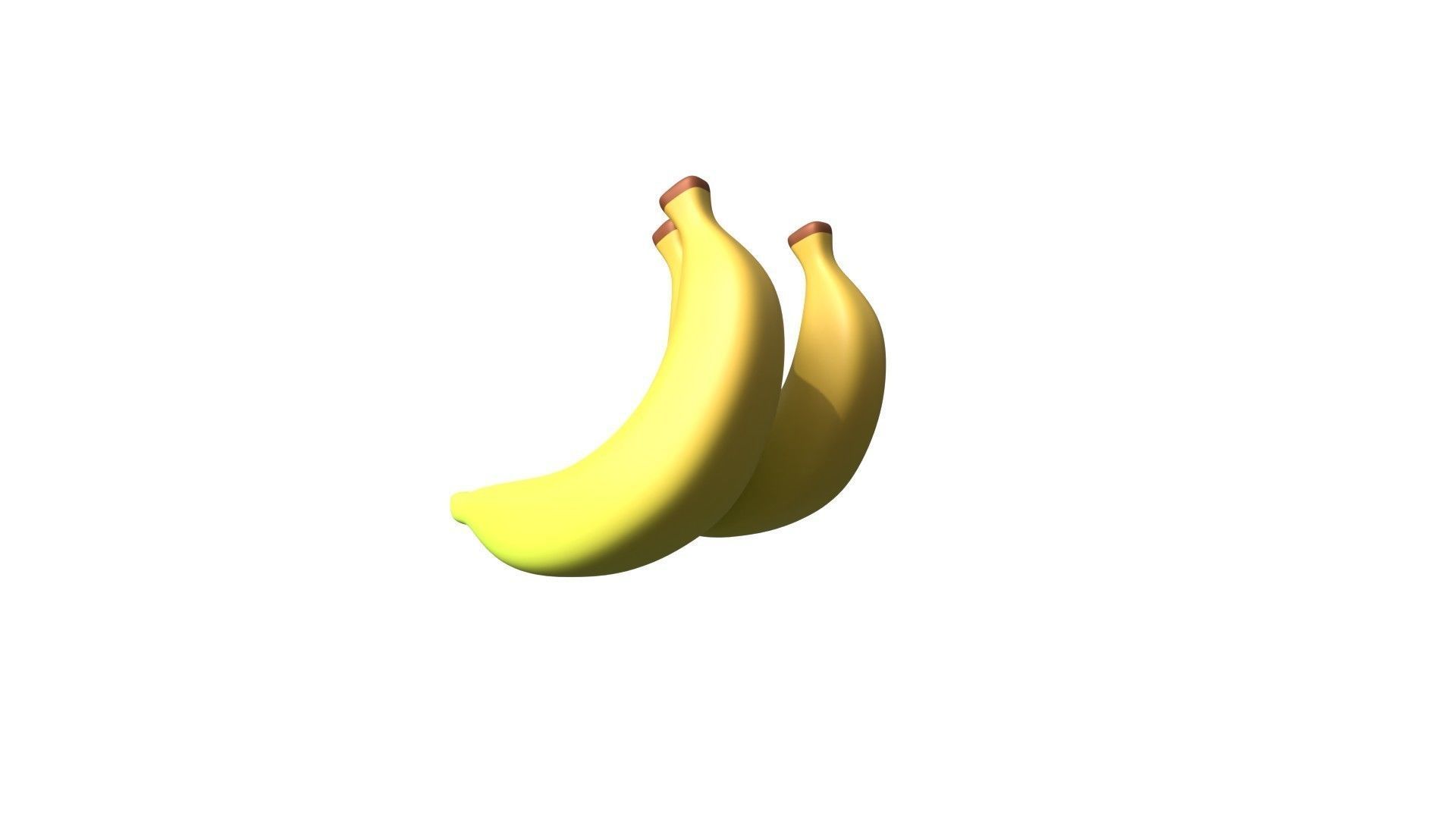 Banana Fruit 3D model_6