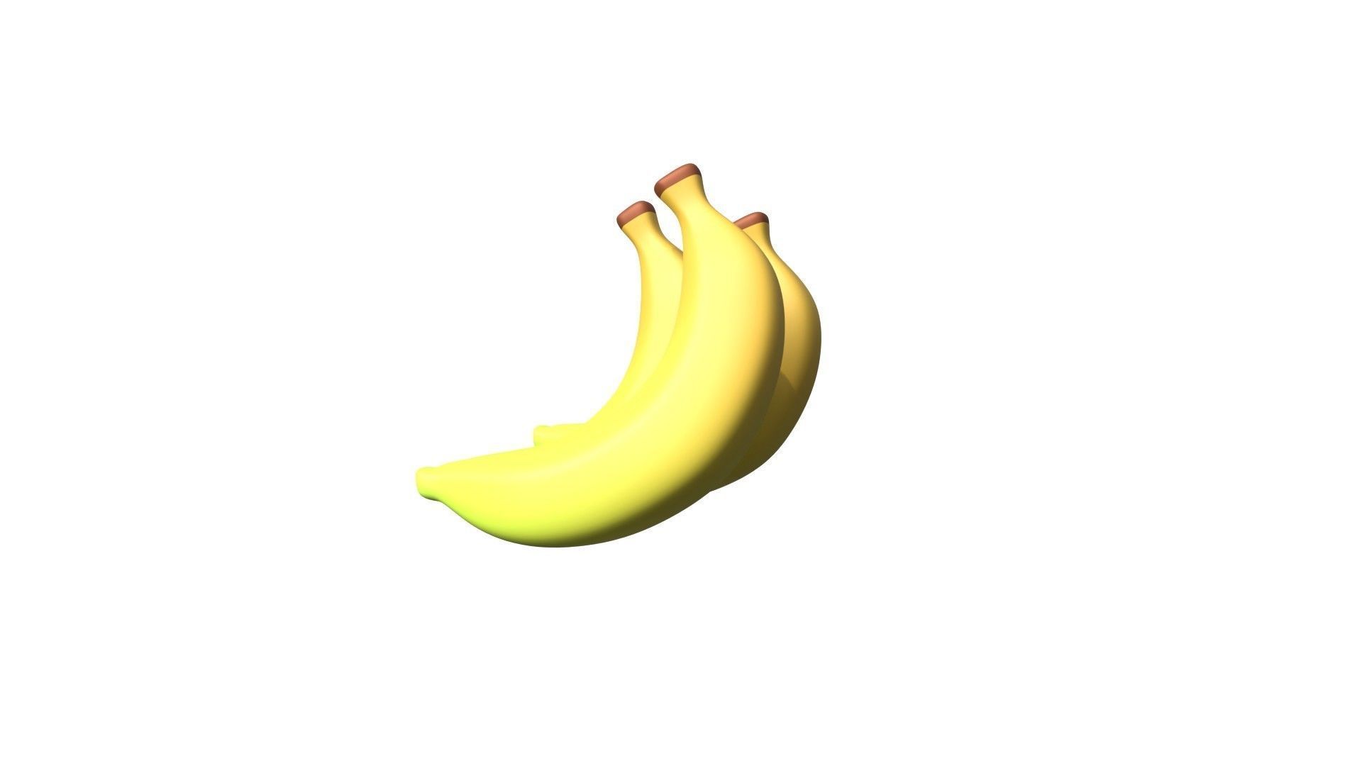 Banana Fruit 3D model_5