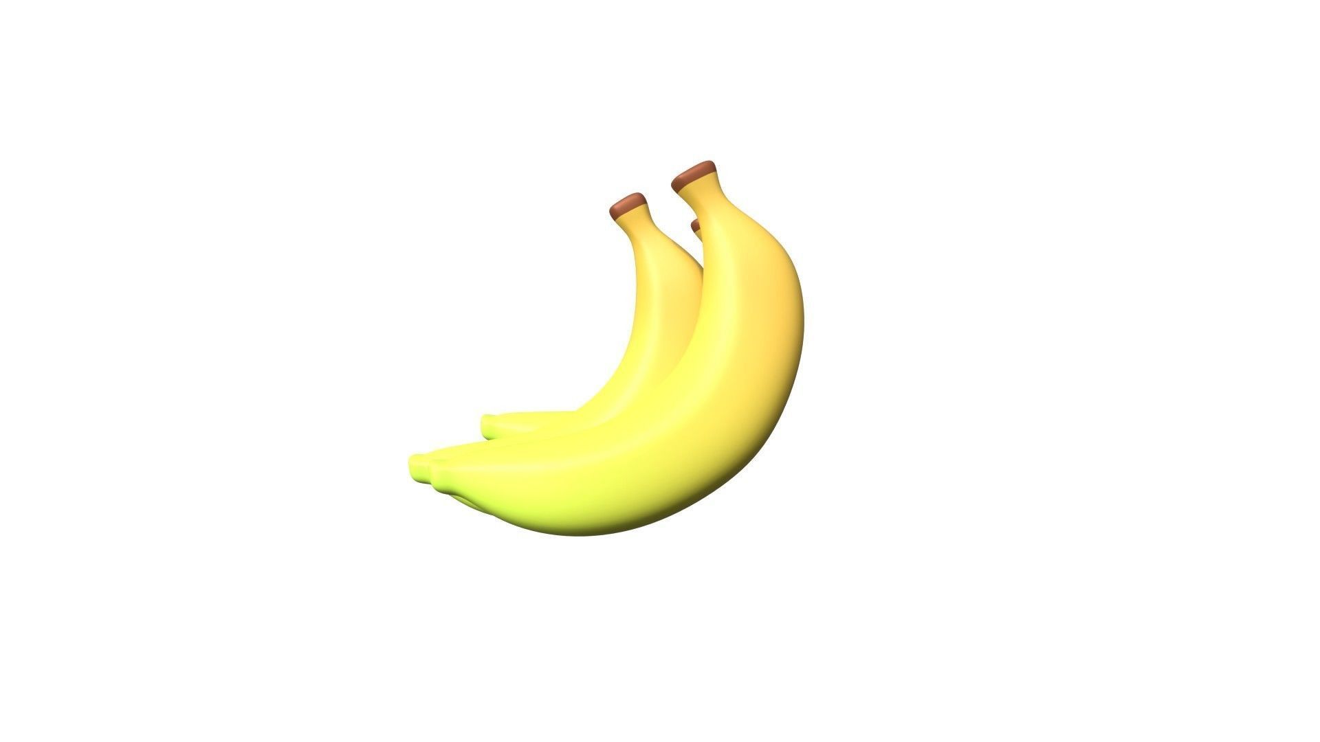 Banana Fruit 3D model_4