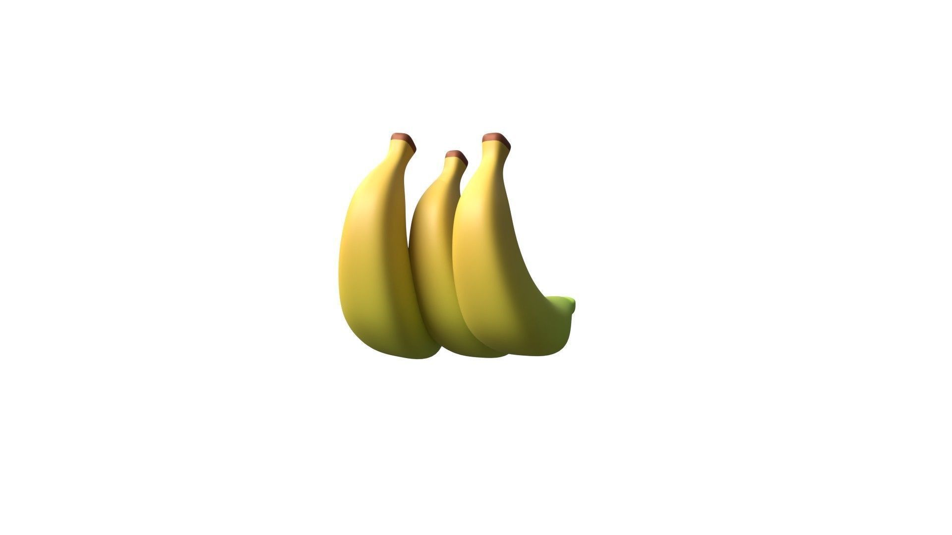 Banana Fruit 3D model_10