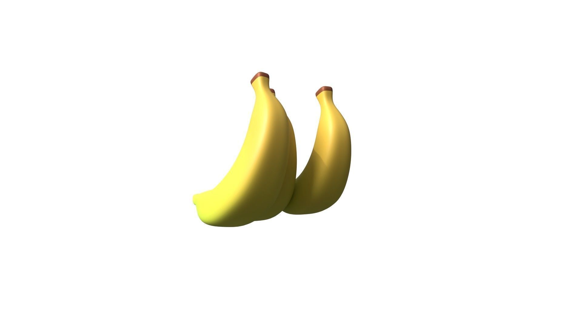 Banana Fruit 3D model_7